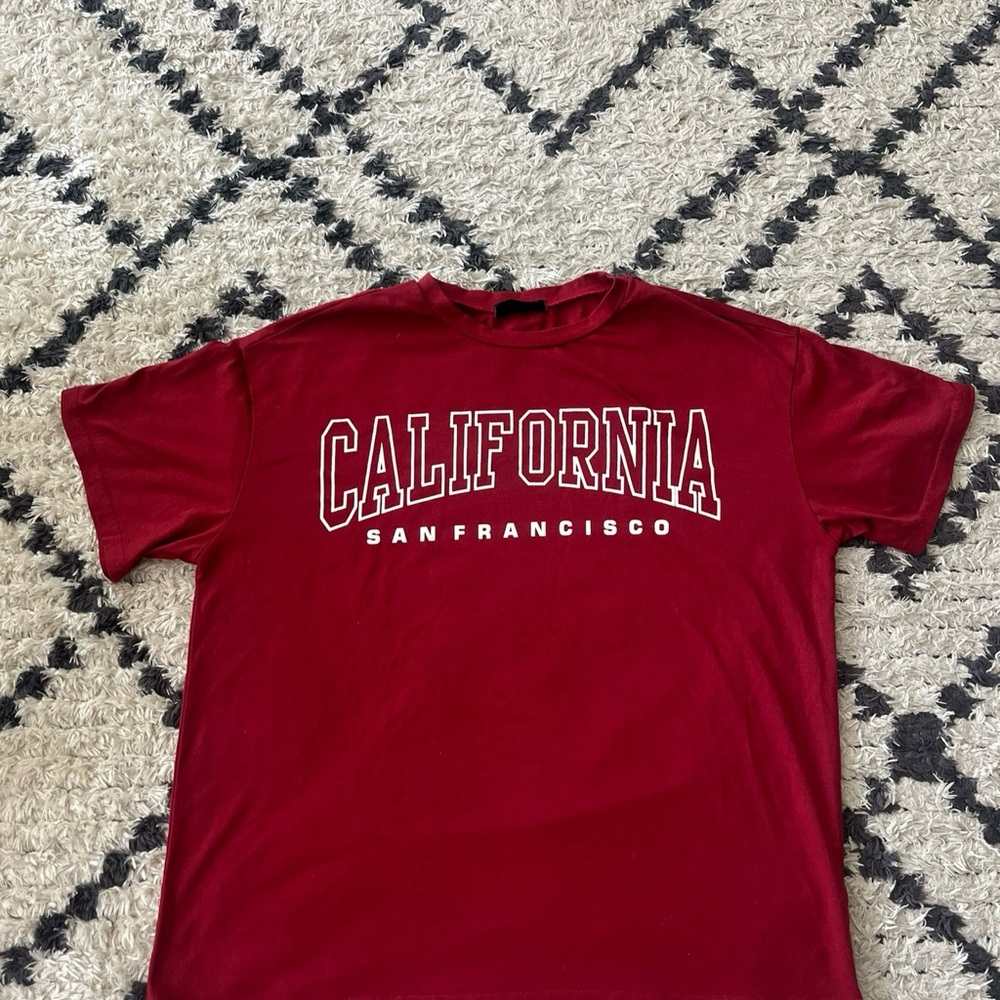 California San Francisco Red T-Shirt